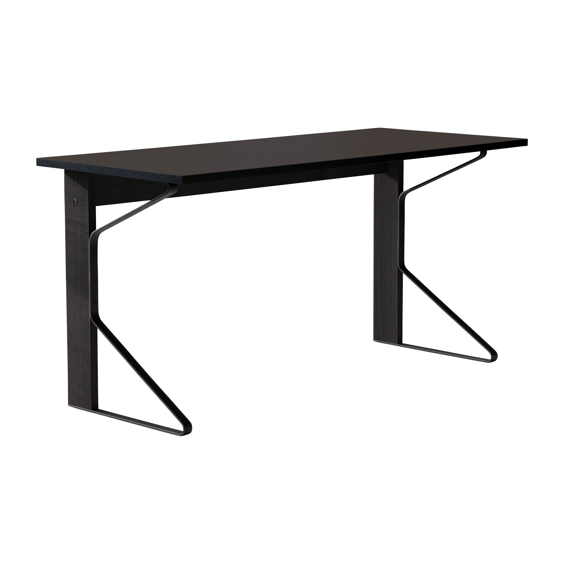 Artek Kaari Desk REB 005 — black oak/black linoleum