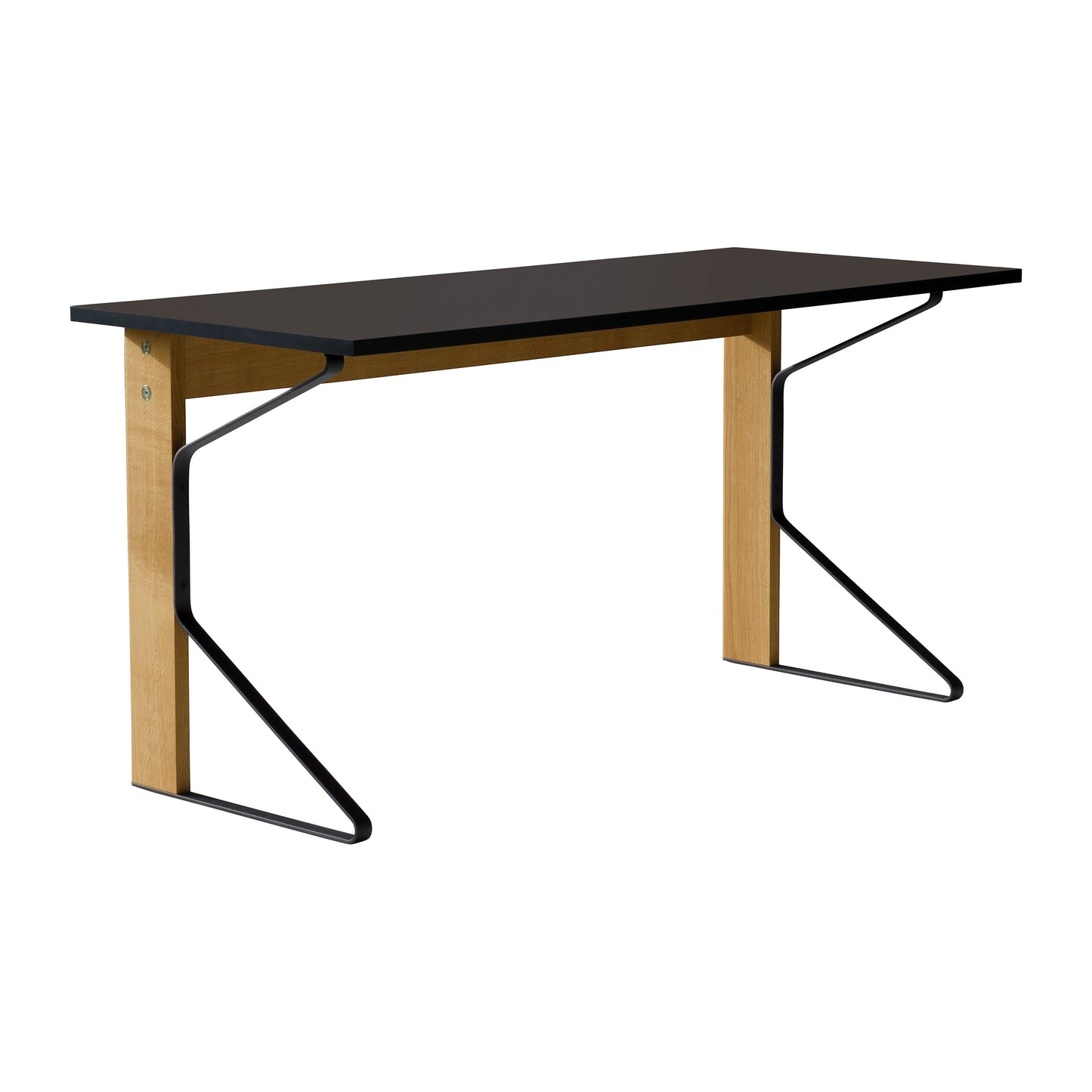 Artek Kaari Desk REB 005 — oak/black linoleum
