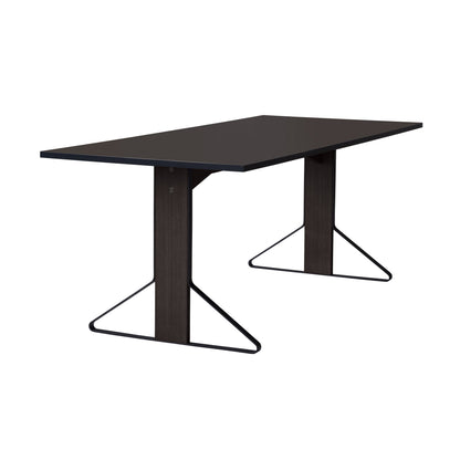 Artek Kaari Table REB 001 — black oak/black linoleum