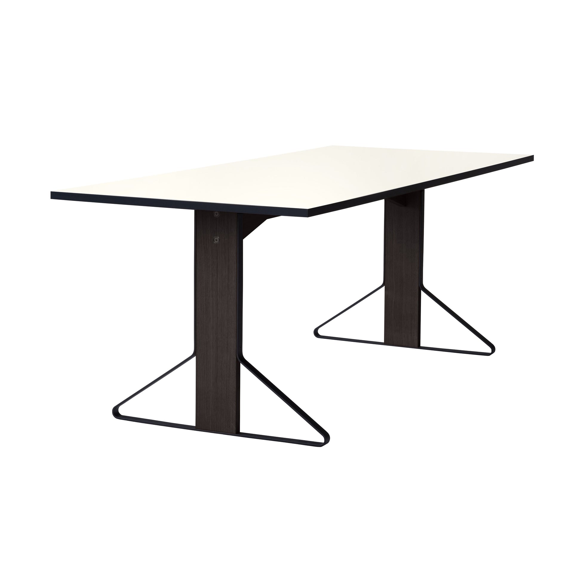 Artek Kaari Table REB 001 — black oak/white laminate