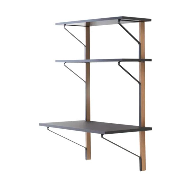 KAARI - Wall Shelf with Desk.