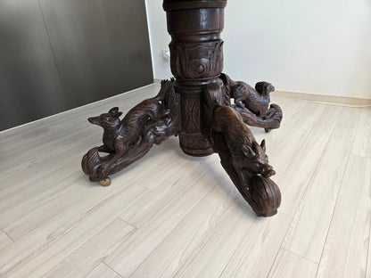 [Domestic Stock] (Vintage) French Oak Hunt Table