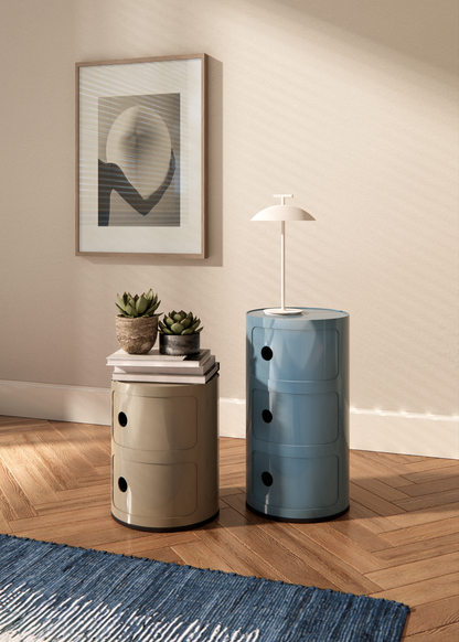Componibili storage unit, 2 modules, taupe