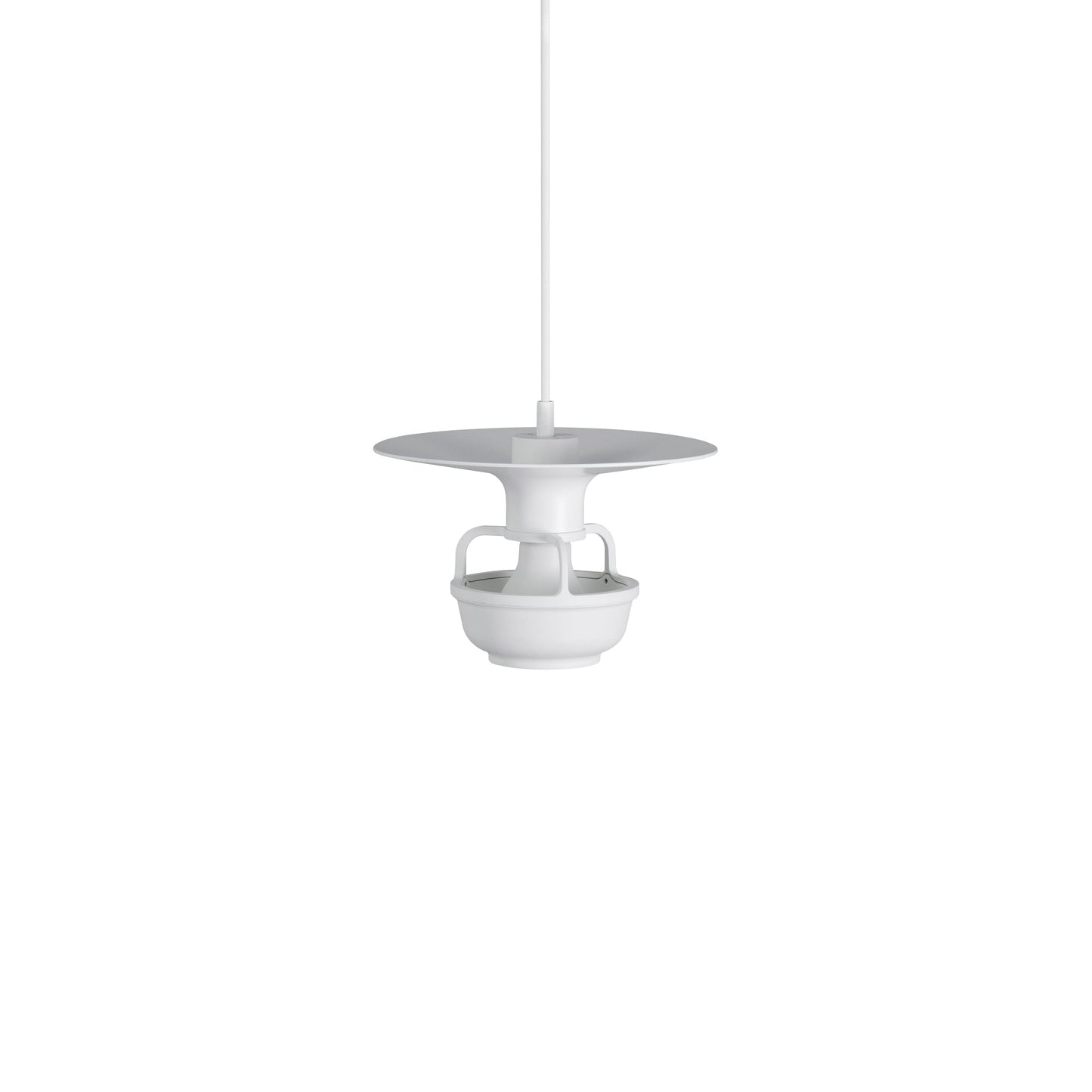 Artek Kori Pendant Light with Disc Shade — white