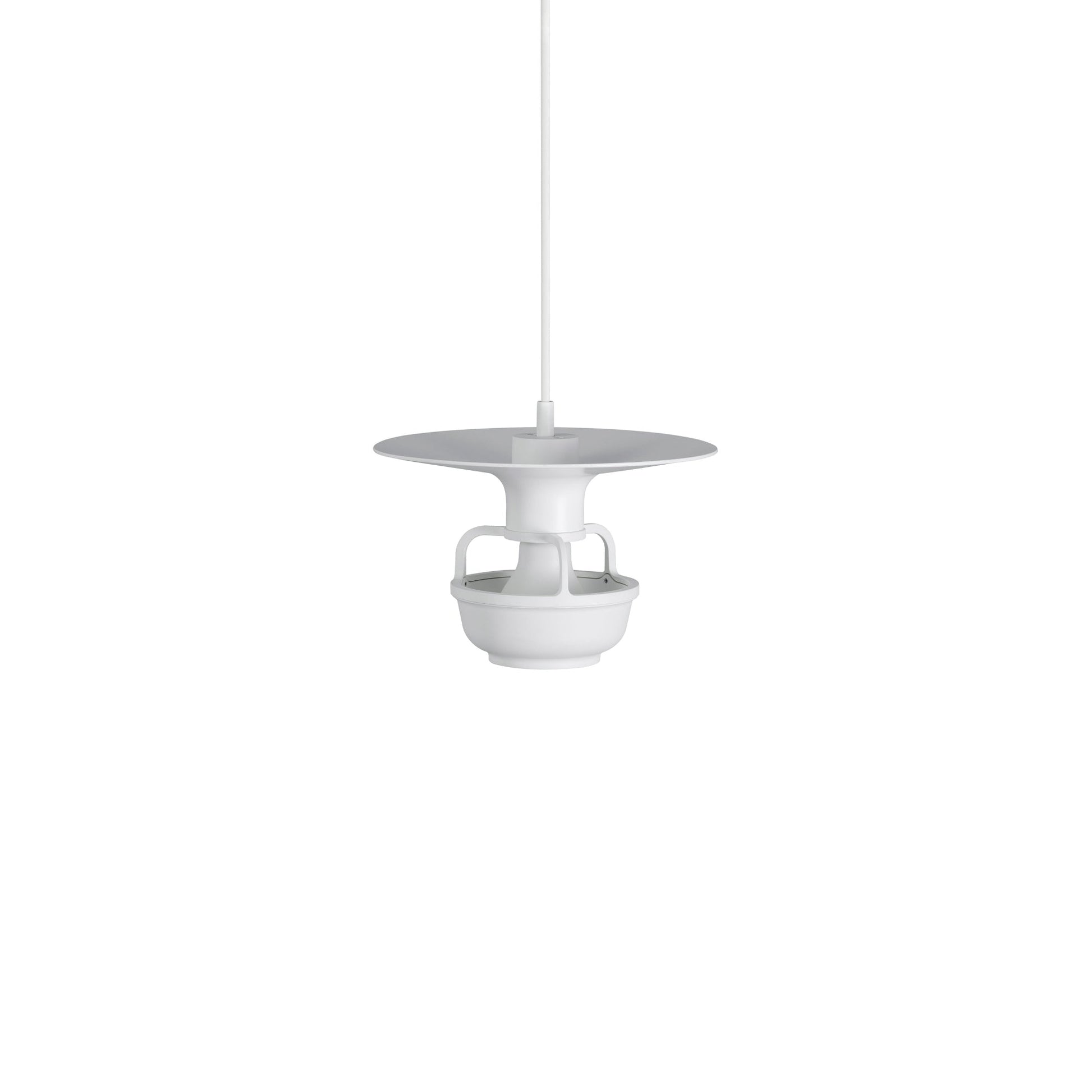 Artek Kori Pendant Light with Disc Shade — white