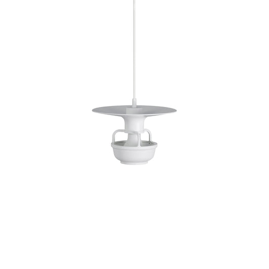 Artek Kori Pendant Light with Disc Shade — white
