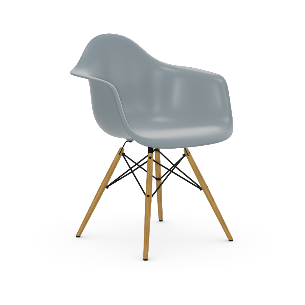 Eames Plastic Armchair DAW (without upholstery).