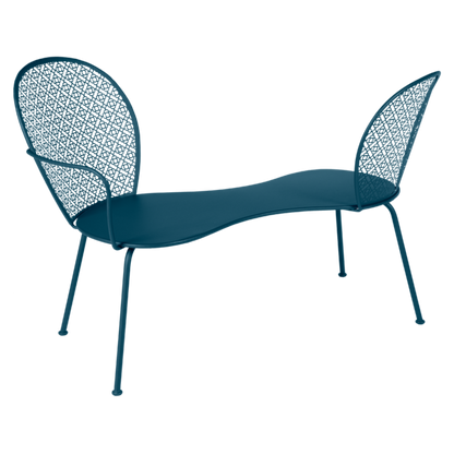 LORETTE CONVERSATION BENCH by Fermob