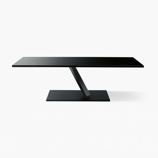 ELEMENT - Rectangular steel dining table.