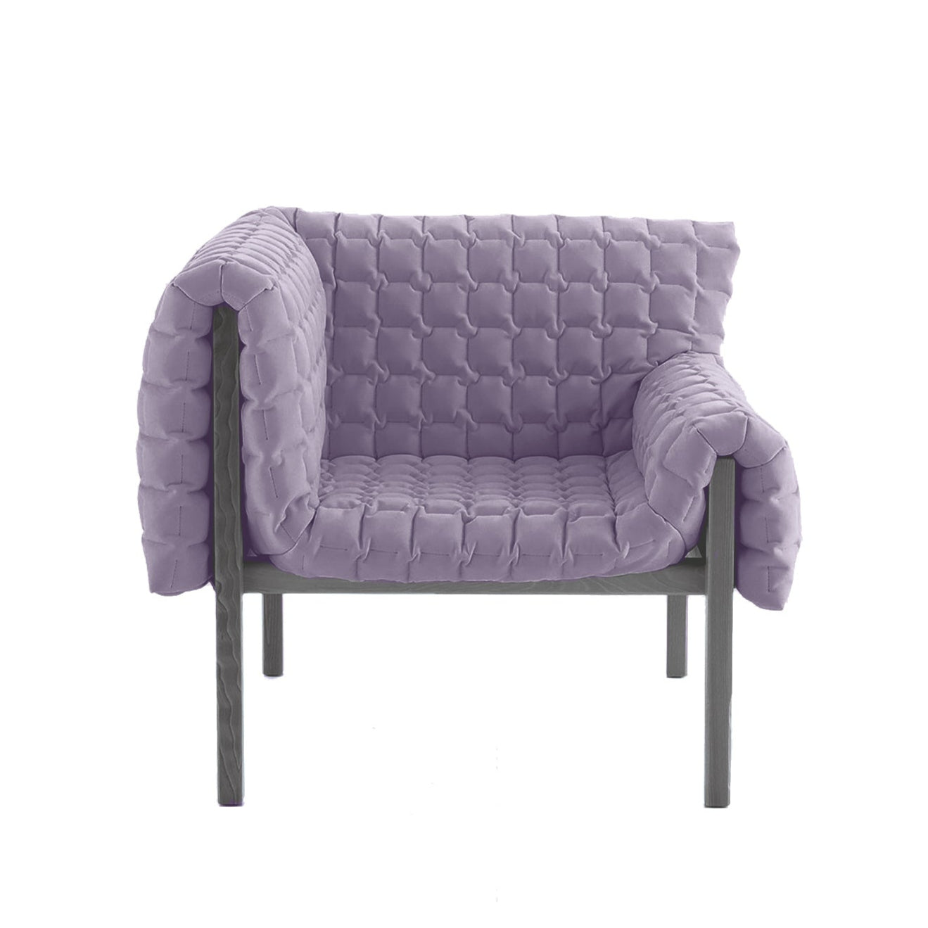 RUCHÉ - Fabric easy chair with armrests.