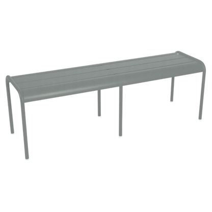 Luxembourg 3/4-Seater Bench by Fermob #GREY LAPILLI