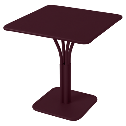 LUXEMBOURG PEDESTAL TABLE 71 X 71 CM WITH SOLID TOP by Fermob