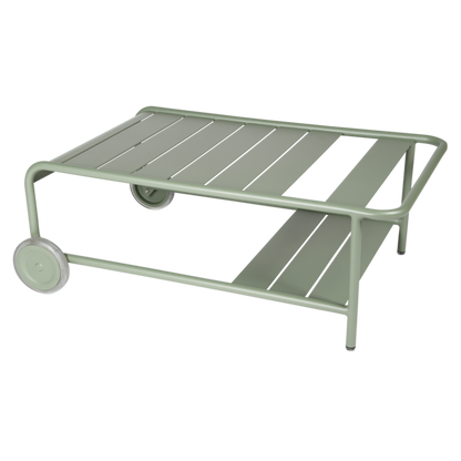 LUXEMBOURG LOW TABLE WITH CASTERS 105 X 72 CM by Fermob