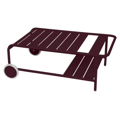 LUXEMBOURG LOW TABLE WITH CASTERS 105 X 72 CM by Fermob
