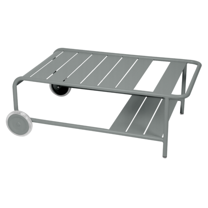 LUXEMBOURG LOW TABLE WITH CASTERS 105 X 72 CM by Fermob