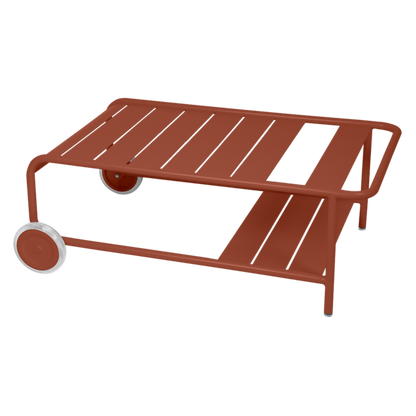 LUXEMBOURG LOW TABLE WITH CASTERS 105 X 72 CM by Fermob