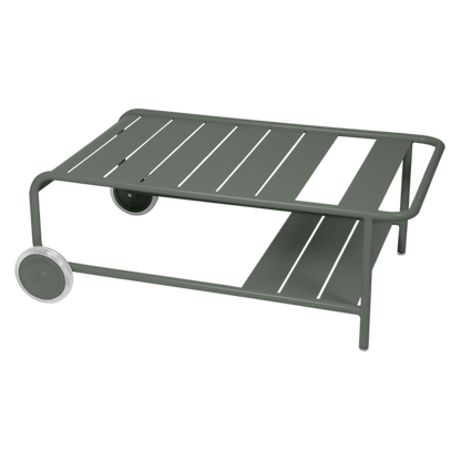 LUXEMBOURG LOW TABLE WITH CASTERS 105 X 72 CM by Fermob