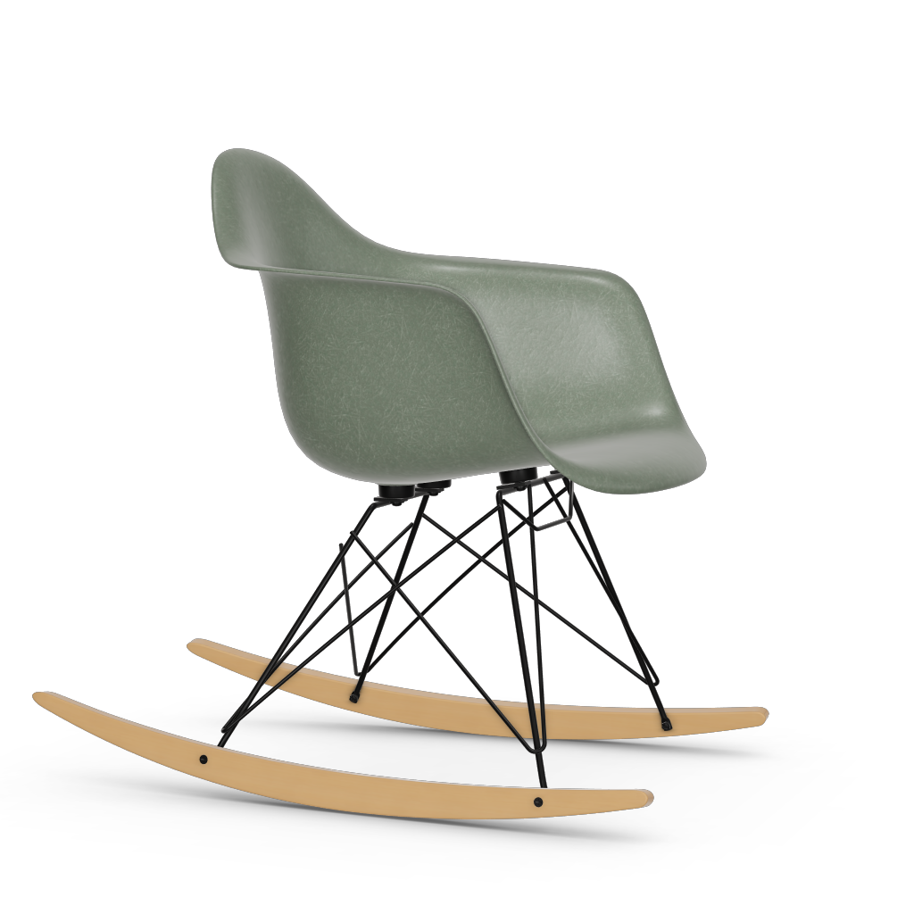 Eames Fiberglass Armchair RAR (without upholstery).