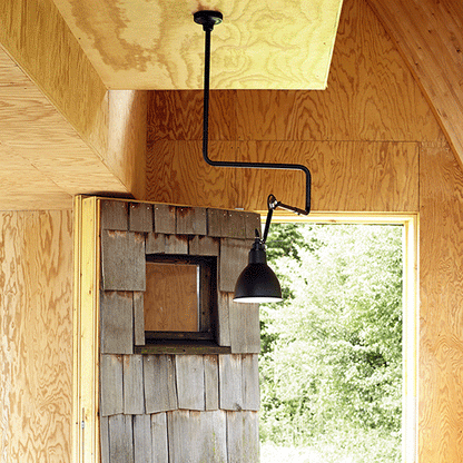 Lampe Gras N312 Ceiling Light Matt Black/ Raw Copper