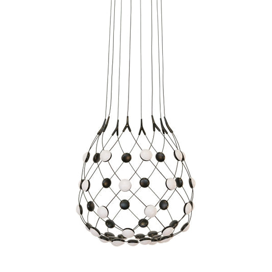 Mesh Pendant Lamp Ø55 by Luceplan #Black