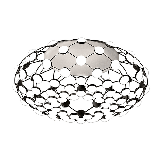 MESH - LED polycarbonate and steel ceiling lamp (Request Info).