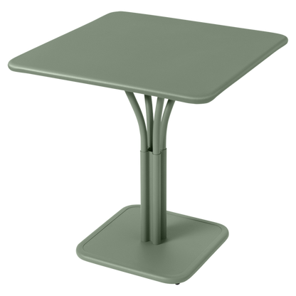 LUXEMBOURG PEDESTAL TABLE 71 X 71 CM WITH SOLID TOP by Fermob