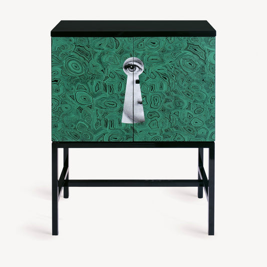 Raised Small Sideboard Serratura Su Malachite