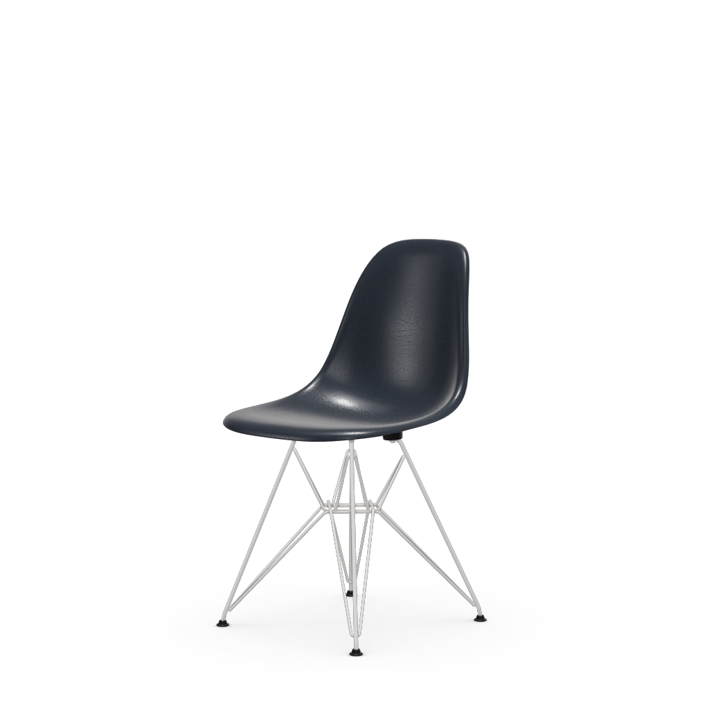 Eames Fiberglass Side Chair DSR (without upholstery).