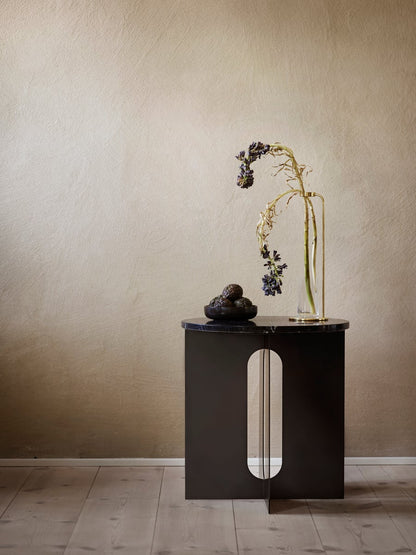 Androgyne side table, 40 cm, black