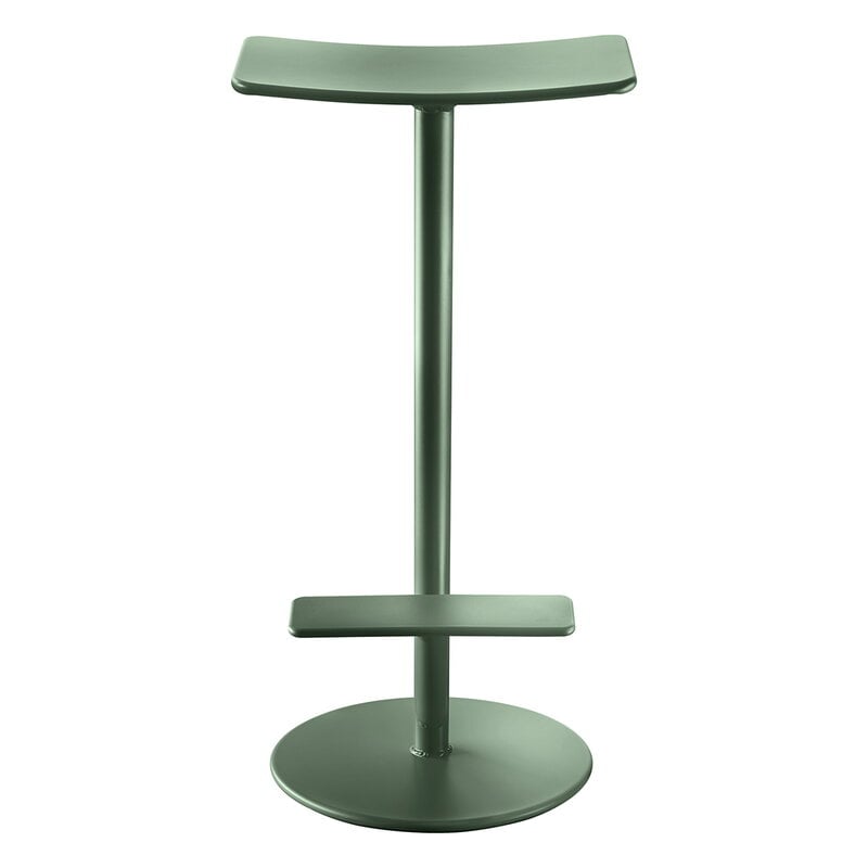 Sequoia bar stool by Magis #76 cm, dark green #