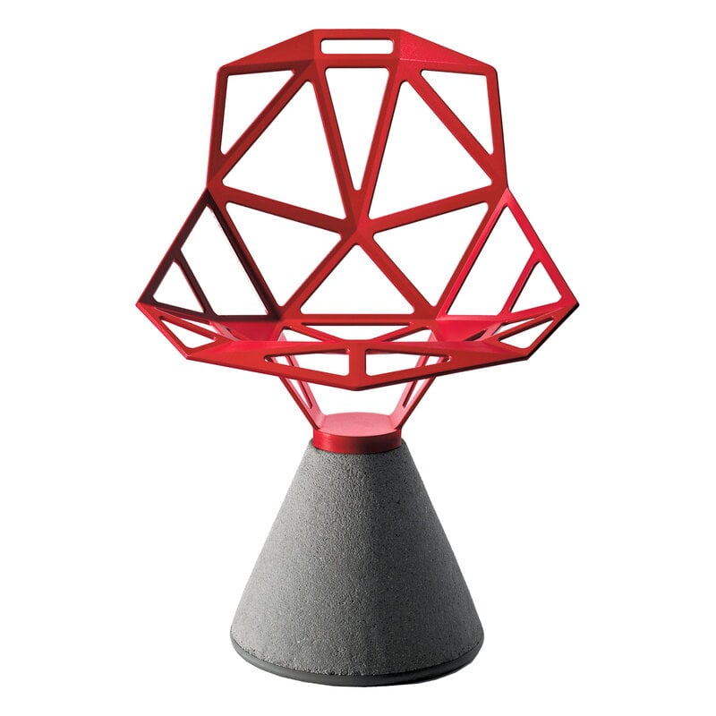 Chair_One by Magis #concrete - red #