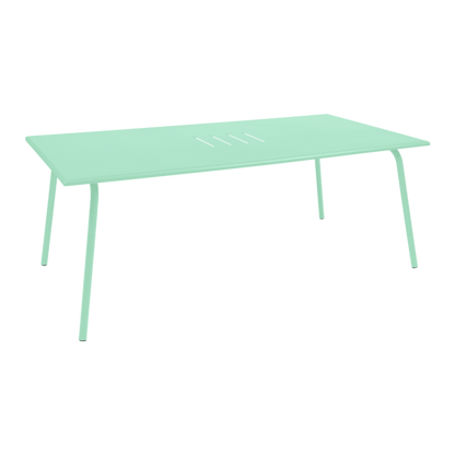 MONCEAU TABLE 194 X 94 CM by Fermob #OPALINE GREEN