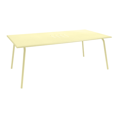 MONCEAU TABLE 194 X 94 CM by Fermob #FROSTED LEMON