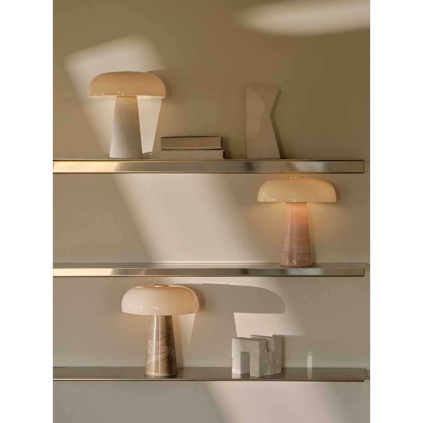 Design For The People Glossy Table Lamp Mini Beige