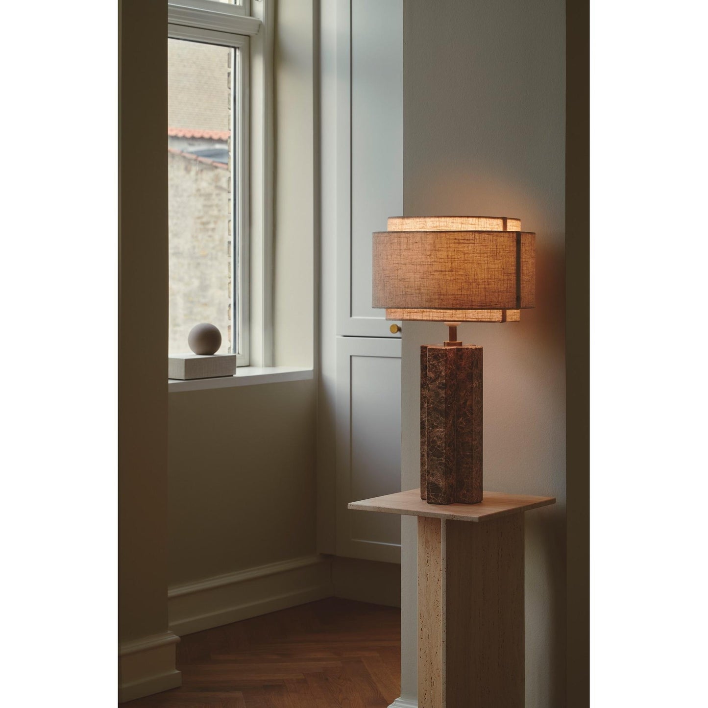 Design For The People Takai Table Lamp Beige/ Marble