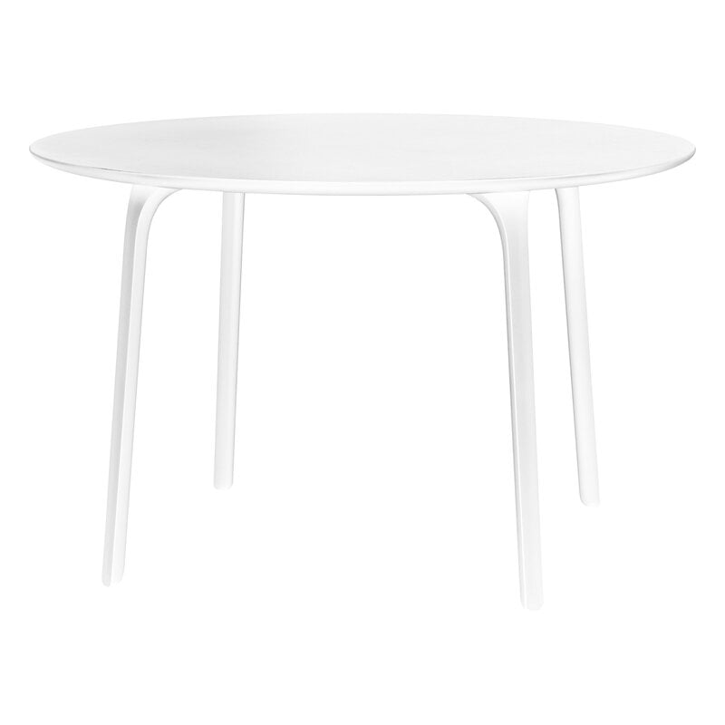 First table by Magis #round, 120 cm, white #