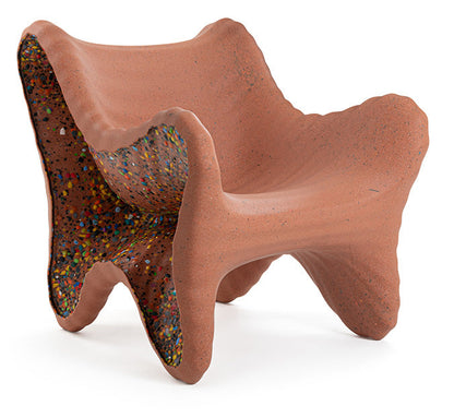In-side armchair, suitable for outdoor use