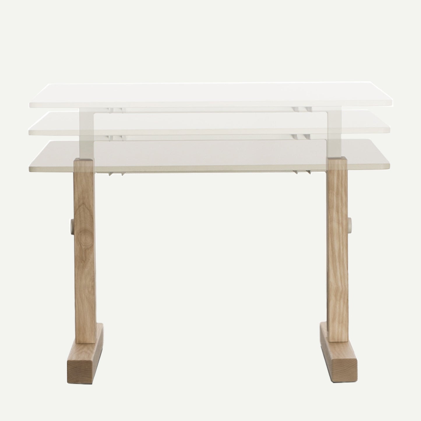 LITTLE BIG - Adjustable HPL kindergarten desk.