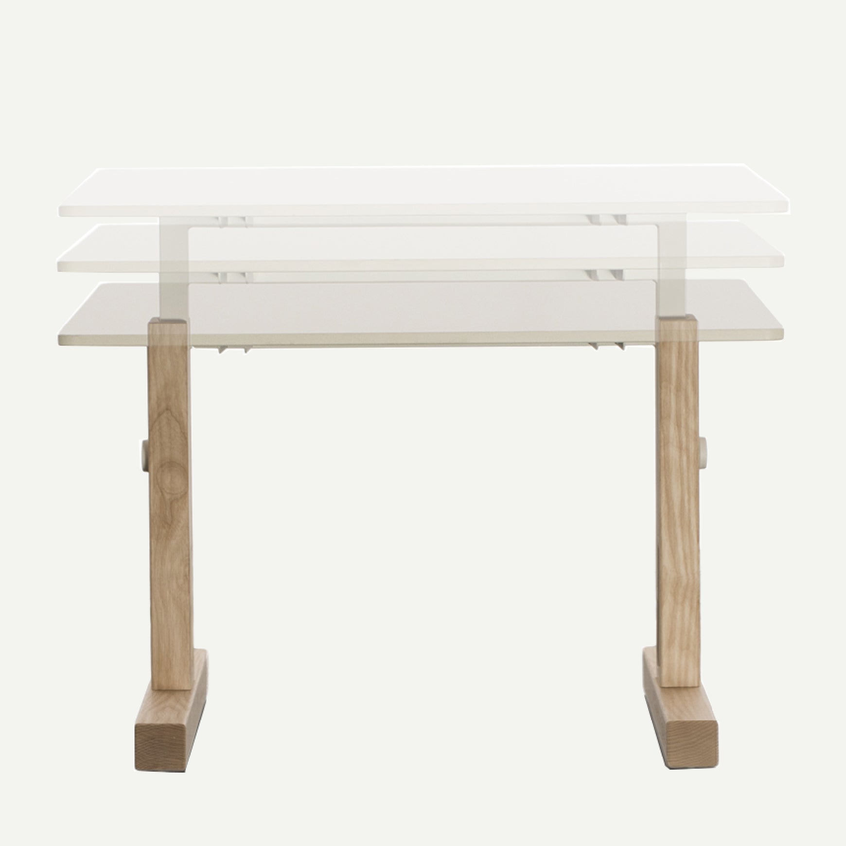 LITTLE BIG - Adjustable HPL kindergarten desk.