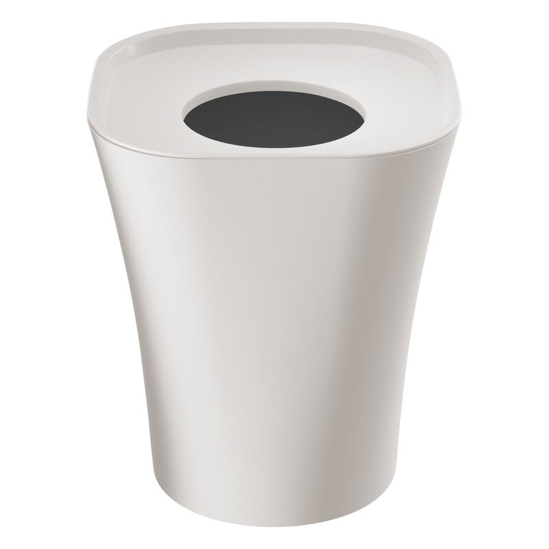 Trash paper bin by Magis #large, white #