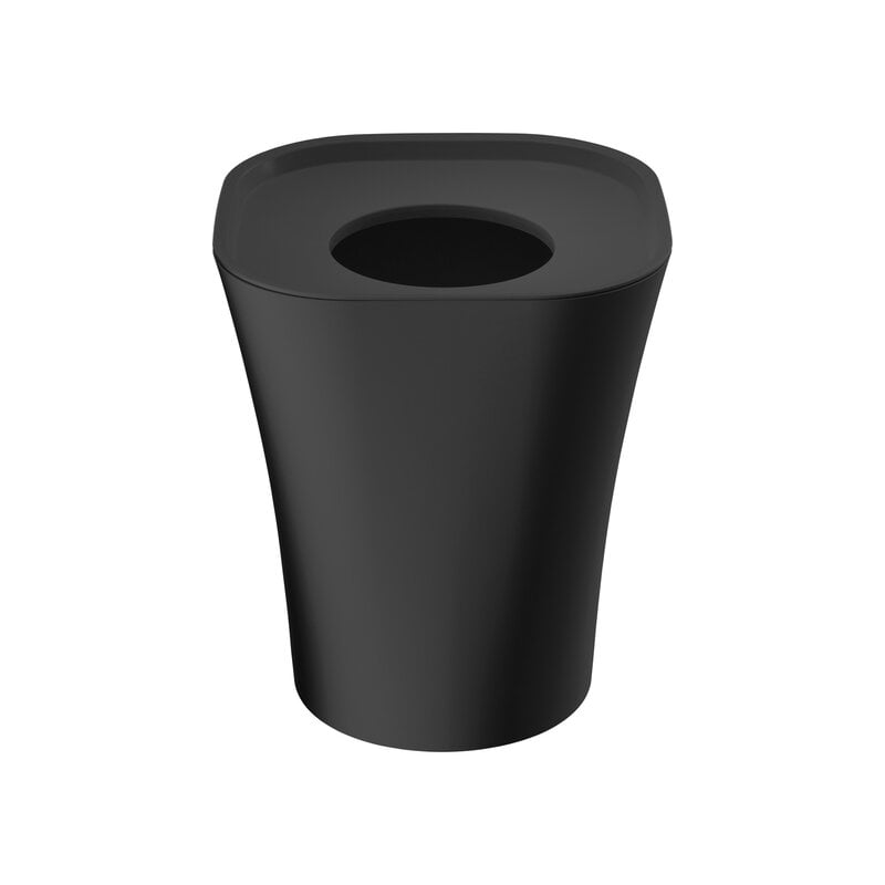 Trash paper bin by Magis #small, black #