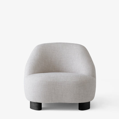 MARGAS LC1 - Fabric easy chair with armrests.
