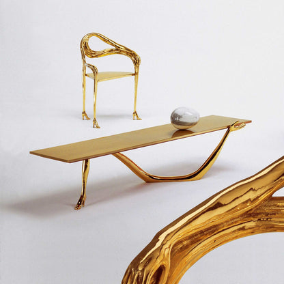 Low Brass Coffee Table Leda by Bd Barcelona Design #Original