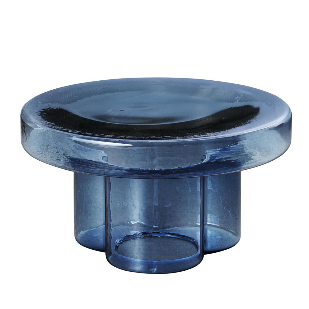 SODA - Round blown glass coffee table