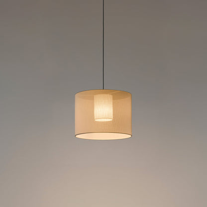 Moaré Liviana - LED polyester pendant lamp