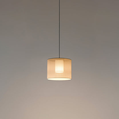 Moaré Liviana - LED polyester pendant lamp