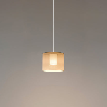 Moaré Liviana - LED polyester pendant lamp