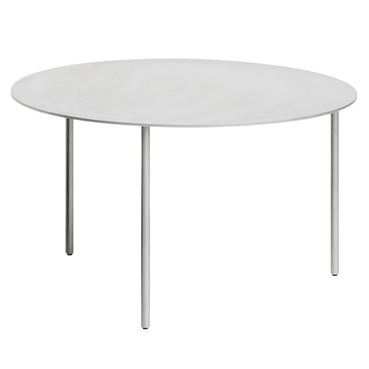 Pair side table, L, sandblasted steel