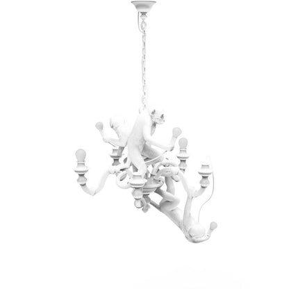 MONKEY CHANDELIER - LED resin chandelier.
