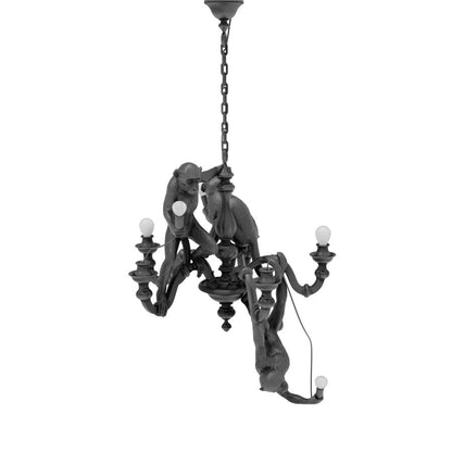 MONKEY CHANDELIER - LED resin chandelier.